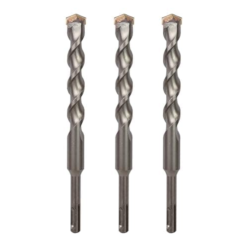Sabre Tools 3-Pack 3/4 Inch x 8 Inch SDS Plus Rotary Hammer Drill Bits, Carbide Tipped for Brick, Stone and Concrete (3/4” x 6" x 8")
