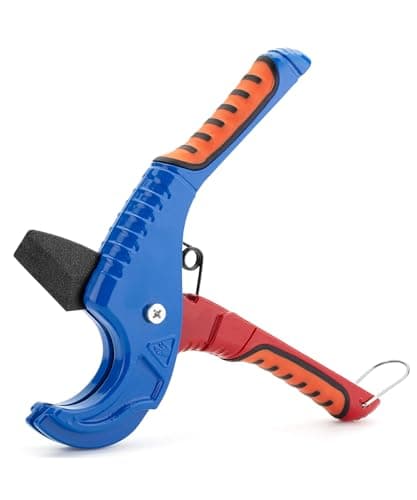 Bates- PEX Pipe Cutter, Cutting Range 1/8"-1-5/8", PEX Tool, PEX Tools, Rubber Hose Cutter Tool, PEX Cutter Tool, PEX Cutters, Plastic Pipe Cutter, Pipe Cutters Plumbing, Tube Cutter