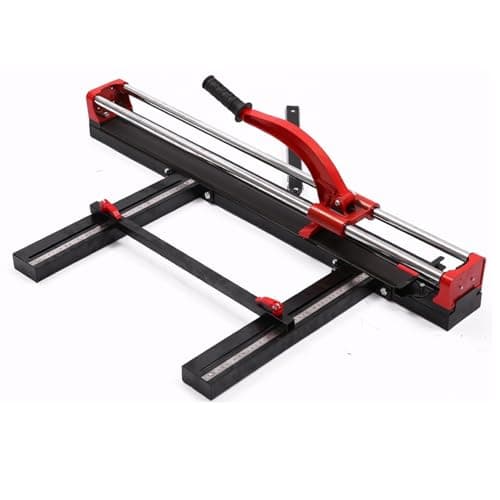 Tile Cutter 48 Inch ，Manual Tile Cutter，Aluminum Alloy Pusher, Double-Track Adjustable Heavy 1200mm.