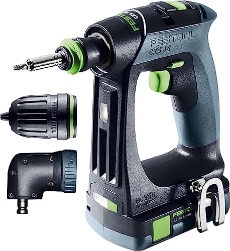 Festool 576889 Cordless Drill CXS 18 HPC 18V 4.0 Ah I-Set