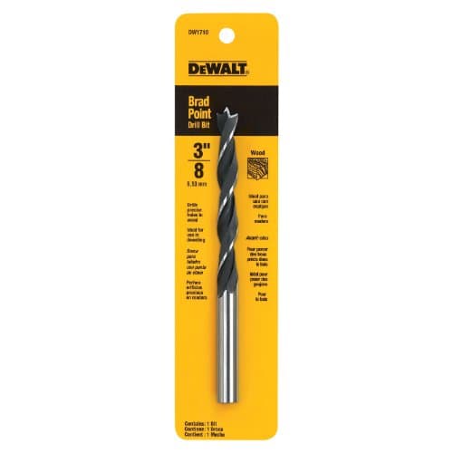 DEWALT DW1710 3/8-Inch Brad Point Bit